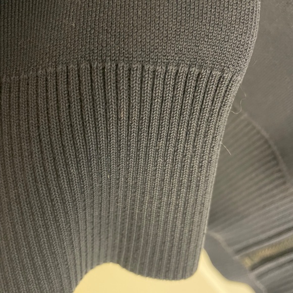 Vince washed hoodie-luxury sweater sweatshirt in navy - Picture 3 of 13